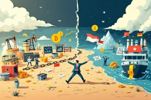 Tensiones geopolíticas sacuden los mercados financieros: